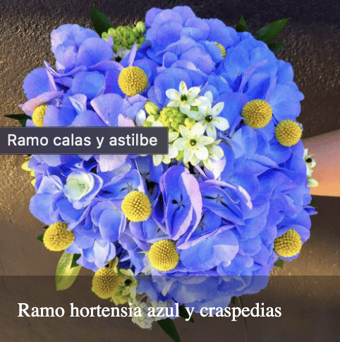 Ramos de novia y decoración floral Bloomingday Flowers